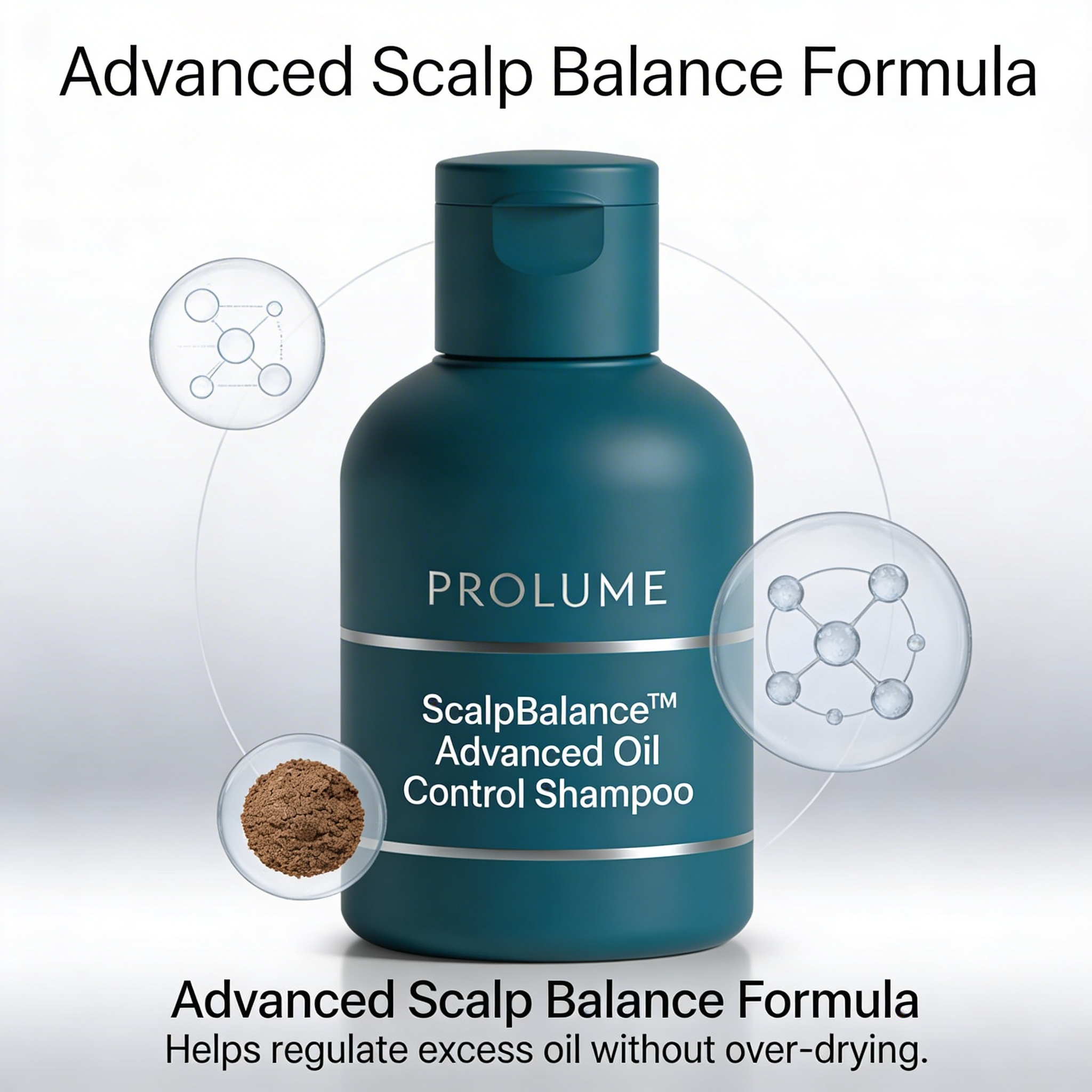 ScalpBalance Advanced Oil Control Shampoo -100ml | Flip-Top Bottle