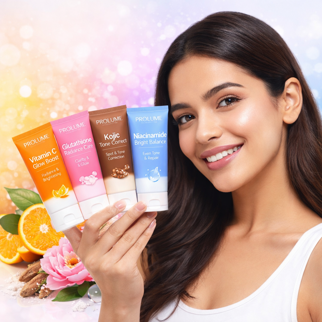 GlowSpectrum Brightening Lotion Set (Pack of 4 Tubes)