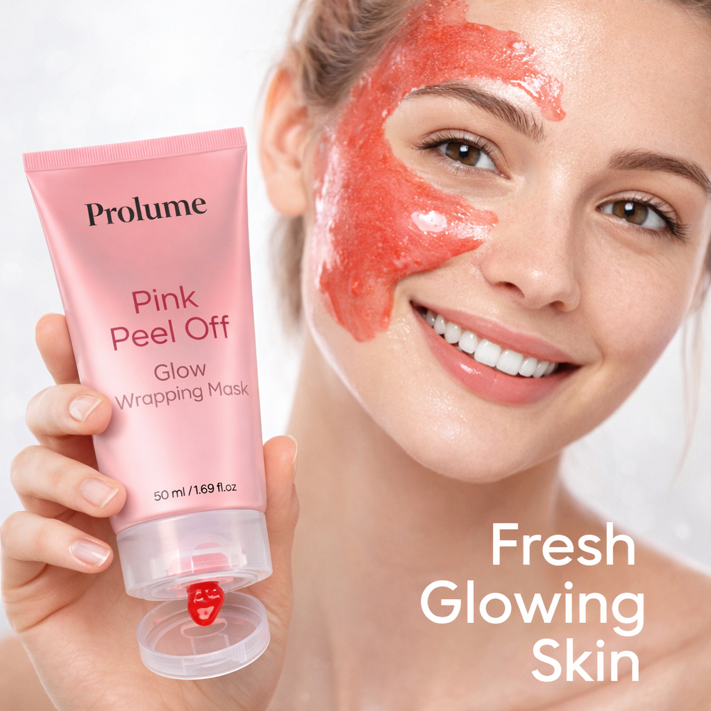 Pink Peel Off Glow Wrapping Mask
