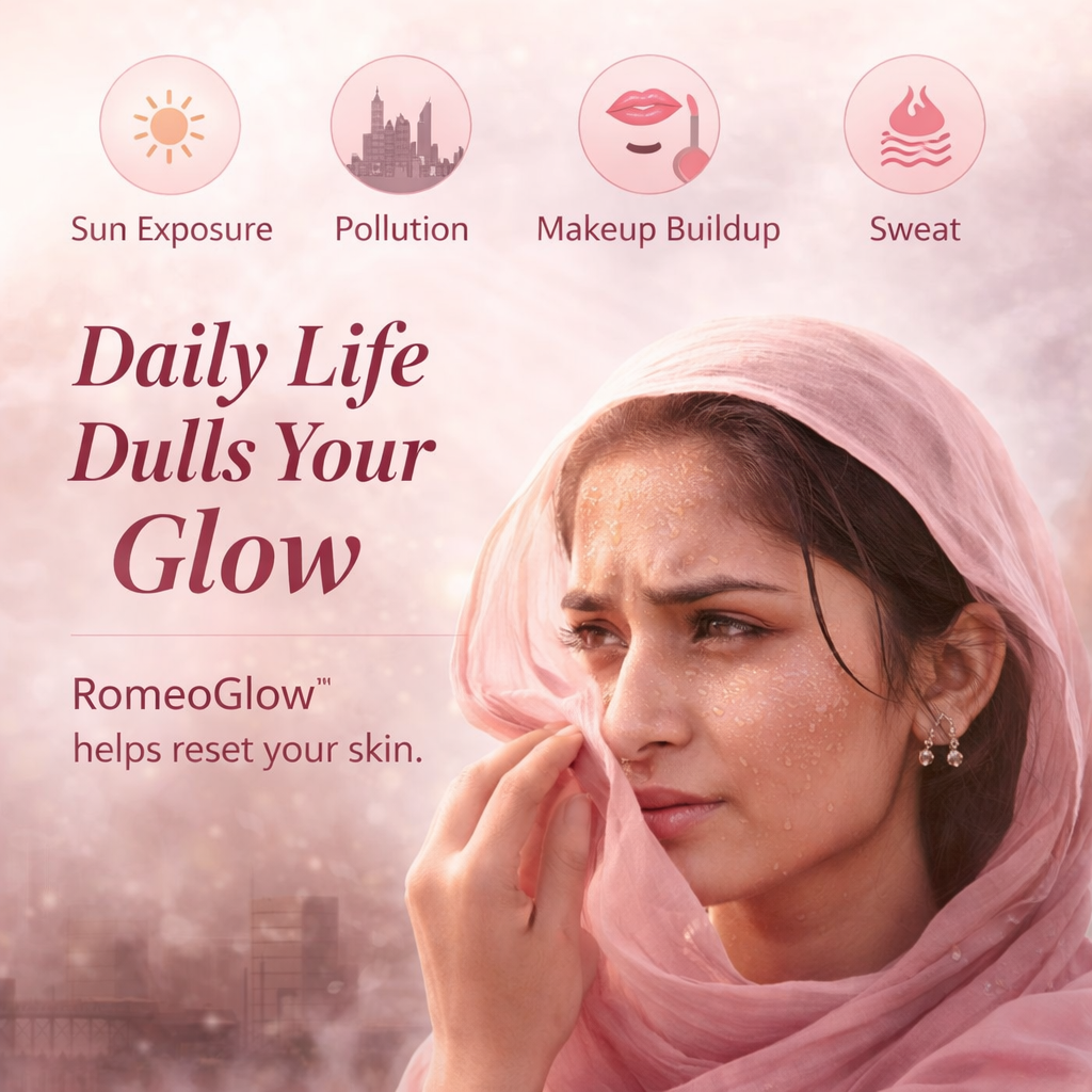 RomeoGlow Instant Exfoliating Gel For Women