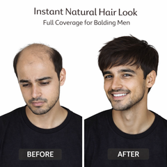 TrueHair Wig for Men – Natural Look Full Head Wig for Boys & Middle-Aged Men