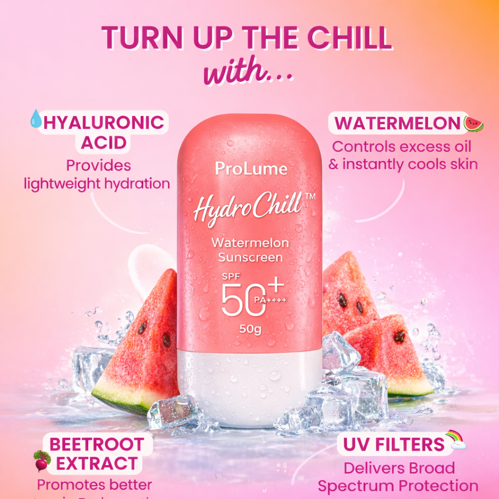 HydroChill Watermelon Sunscreen SPF 50+ PA++++