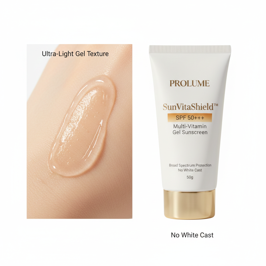 SunVitaShield SPF 50+++ Multi-Vitamin Gel Sunscreen