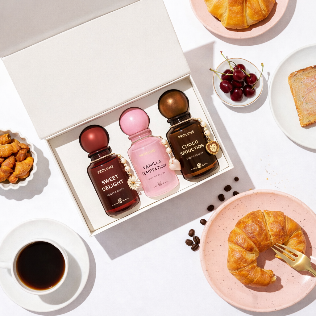 Gourmand Delicious Luxury Edible Inspired Fragrances - Set of 3