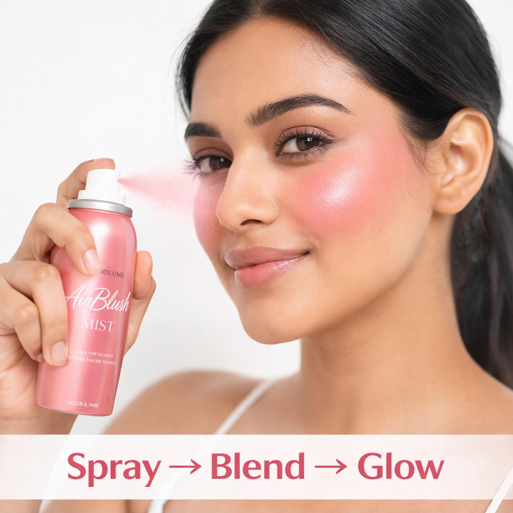 AirBlush Mist  Liquid Blush Spray for Natural Dewy Flush