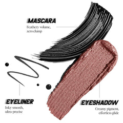 EyeStack 3-in-1 Eye Trio – Rose Pink Metallic & Matte