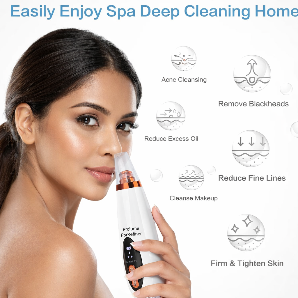 PoreRefiner 6-in-1 Electric Blackhead Remover