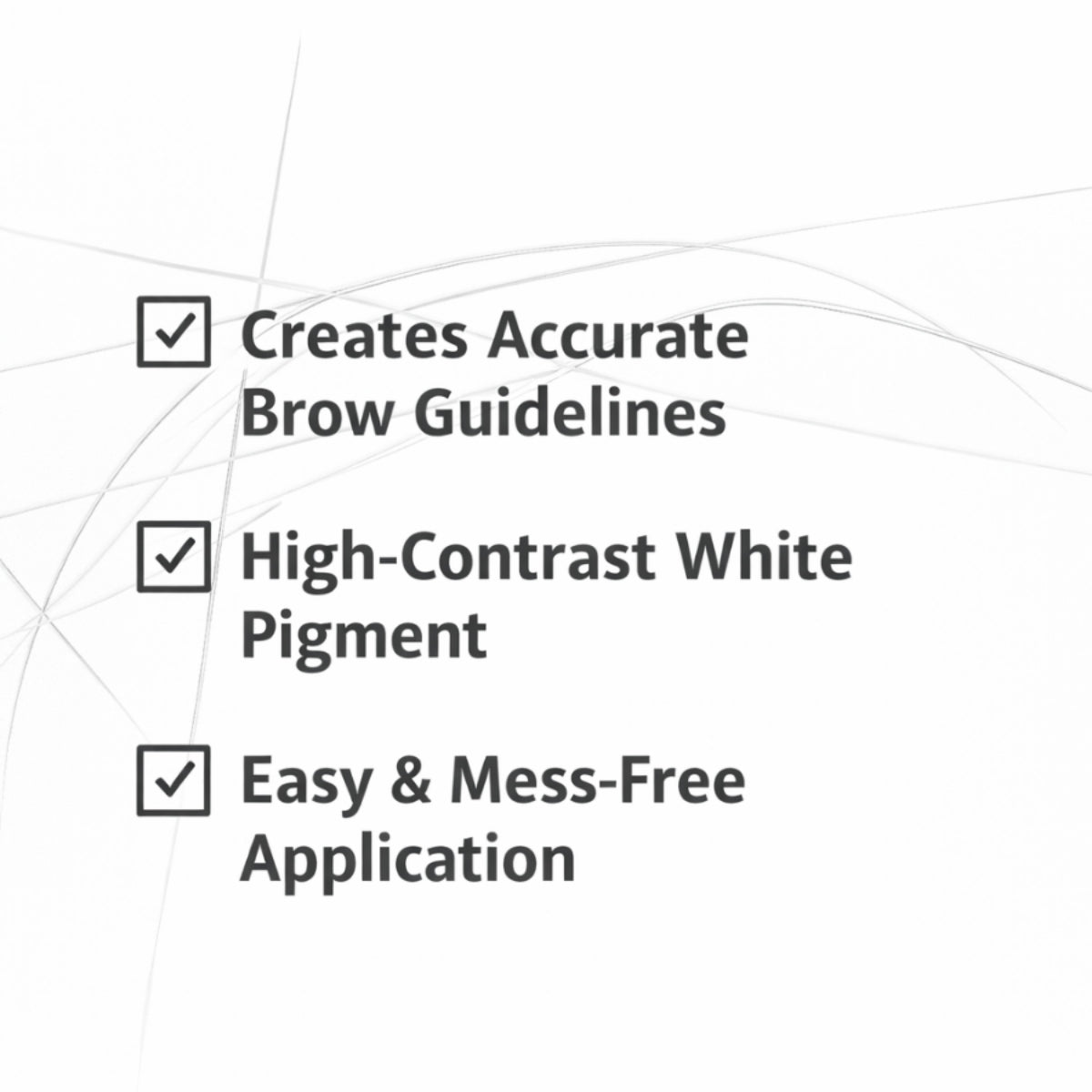 White Brow Mapping String