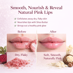 BeetGlow Lip Polish – Beetroot & Shea Butter Lip Scrub