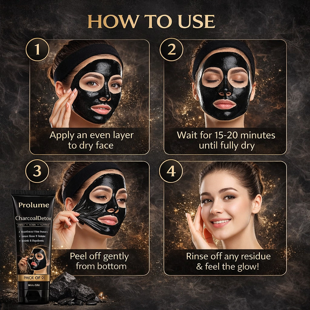 CharcoalDetox Peel-Off Mask (Pack of 2)