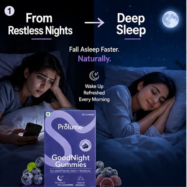 GoodNight Gummies for Deep & Restful Sleep – Pack of 30 Gummies
