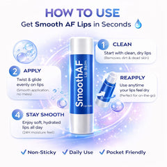 SmoothAF Lip Balm (Pack of 3)