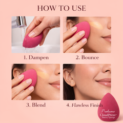 CloudPress Beauty Sponges -Set of 5 sponges