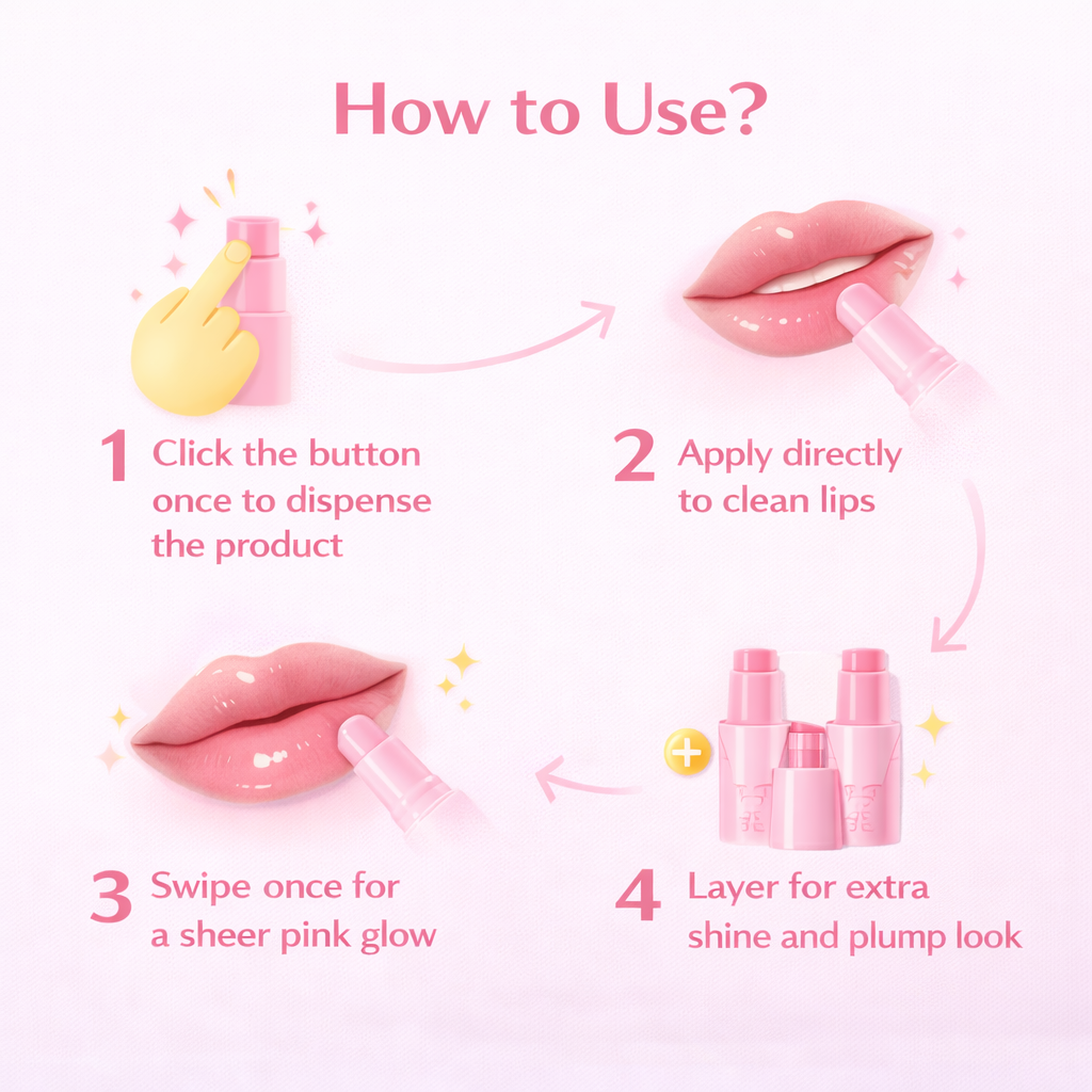HoneyPop Melting Lip Plumper – Soft Pink