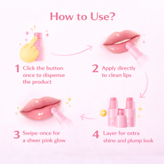 HoneyPop Melting Lip Plumper – Soft Pink