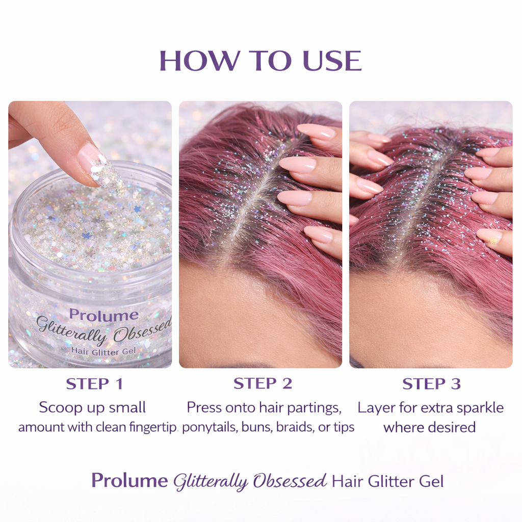 Glitterally Obsessed Hair Glitter Gel