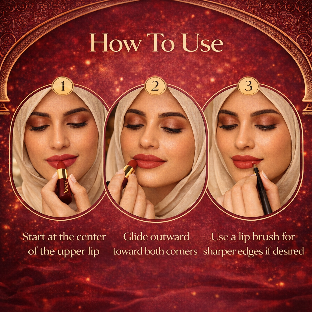 Noor LayaliVelvet Matte Lipstick Trio
