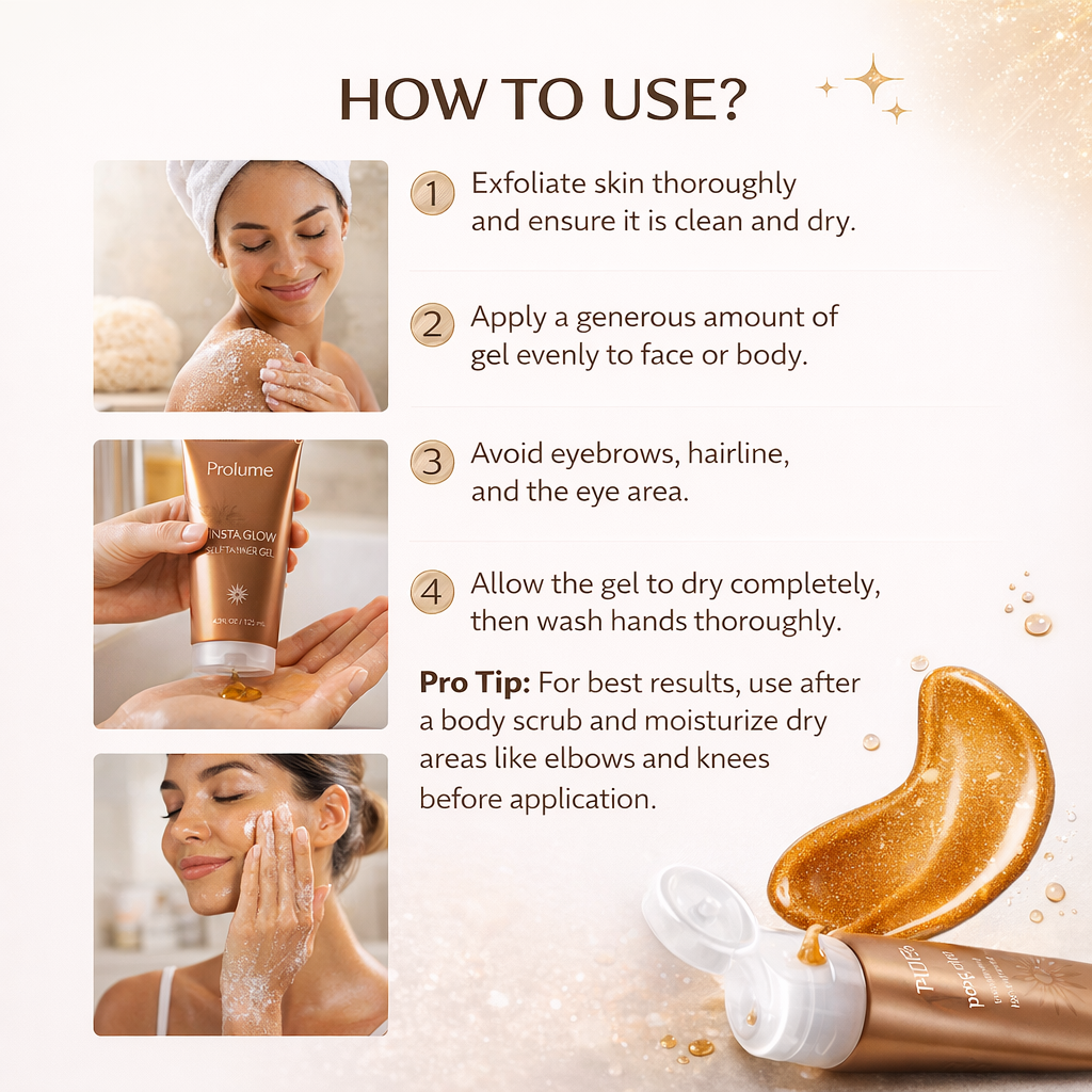 Insta Glow Self Tanner Gel