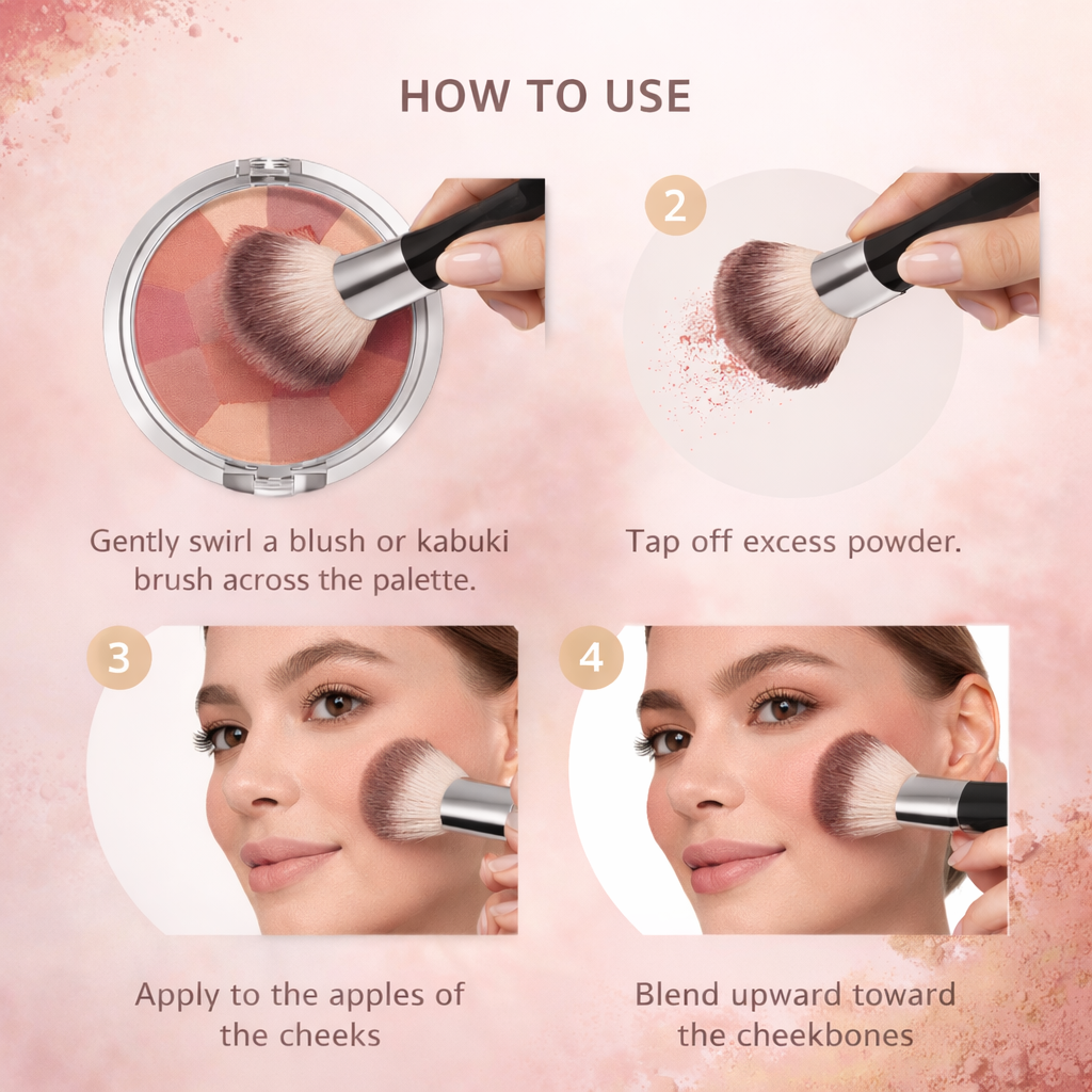 Floryx Multi-Tone Blush Palette