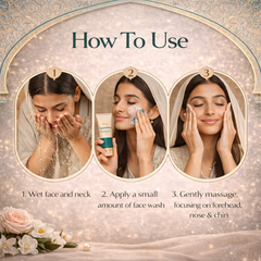 Noor QamarGlow Ubtan Face Wash (Pack of 3)