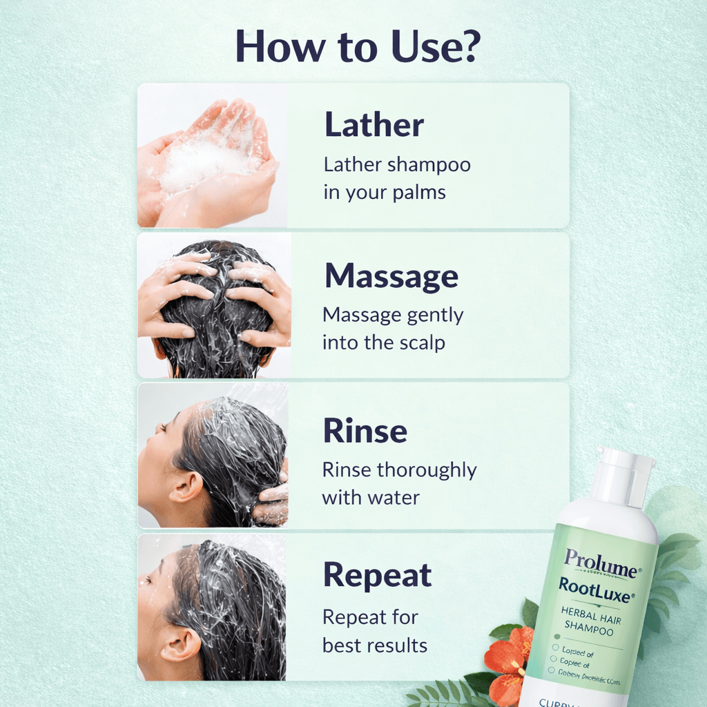 RootLuxe Herbal Hair Shampoo