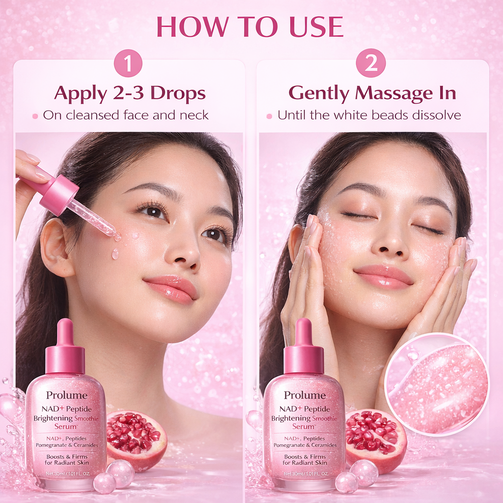NAD⁺ Peptide Brightening Smoothie Serum
