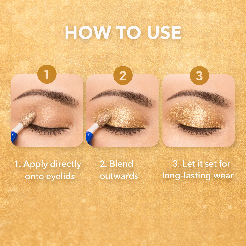 GoldMuse Shimmer Mousse Eye Shadow