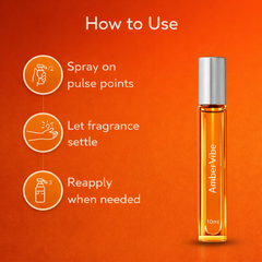 AmberVibe AM Elixir Extrait De Parfum | Travel Size 10ml