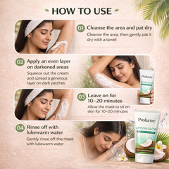 CrystalGlow Instant Spotlite Mask with Coconut Extracts