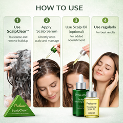 ScalpClear™ Anti-Dandruff Cleansing Soap Pack of 5 with Scalp Serum & Nourishing Oil
