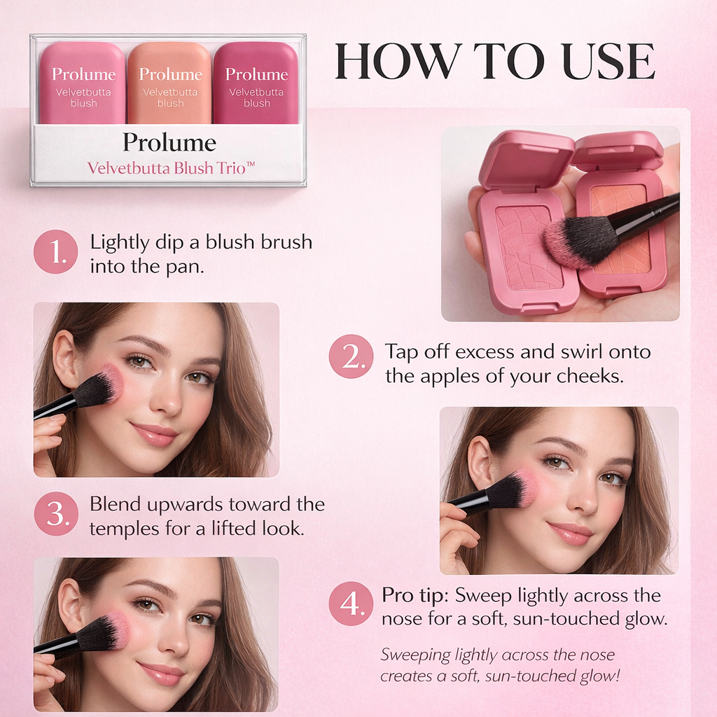 Velvetbutta Blush Trio