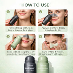 BlackheadX Volcano Clay Stick with Green Anti-Acne Clay Stick