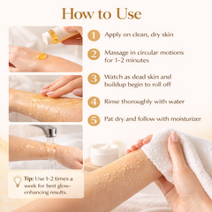MoltenGold Yellow Peeling Body Oil – 100ml
