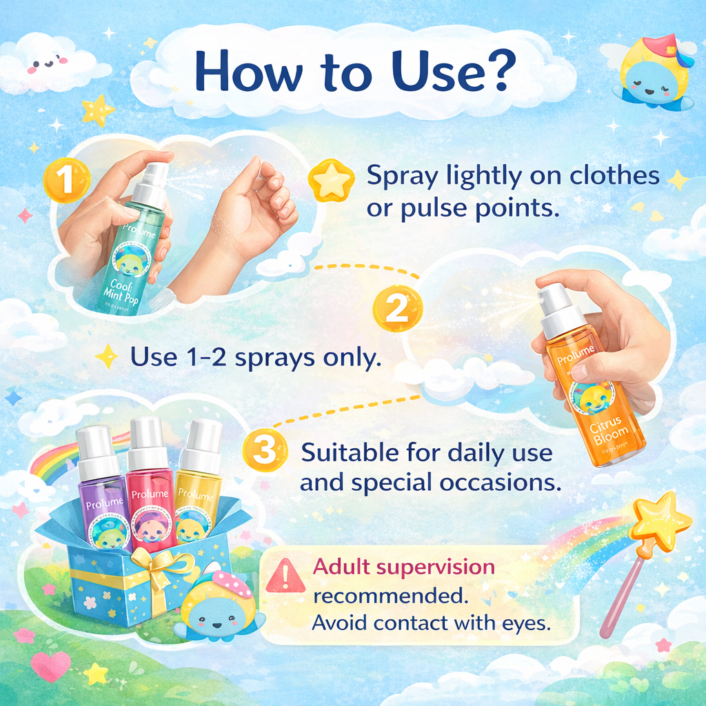 LittleScents Kids Perfume Set for Boys & Girls | Set of 6