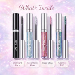 SparkLuxe  Multi-Dimensional Glitter Mascara with Black Mascara | Pack of 4