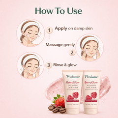 BerryGlow Polishing Face Scrub – Pack of 2