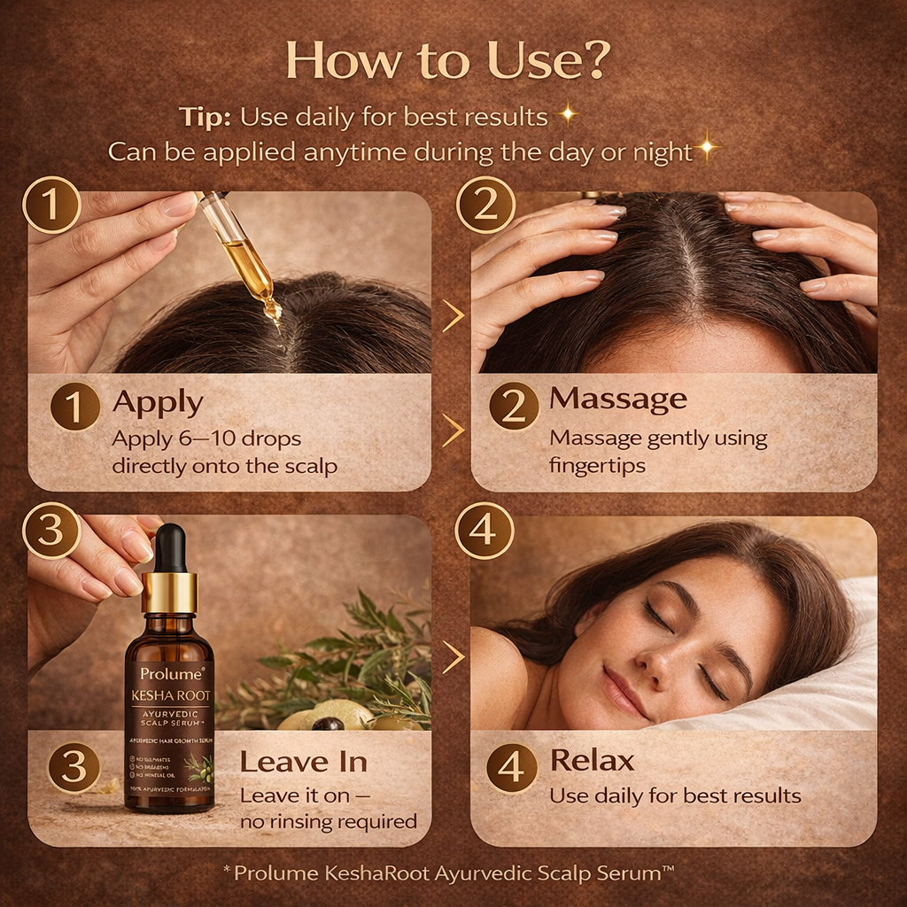 KeshaRoot Ayurvedic Scalp Serum