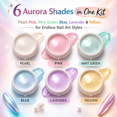 LumiChrome Aurora Nail Powder Kit