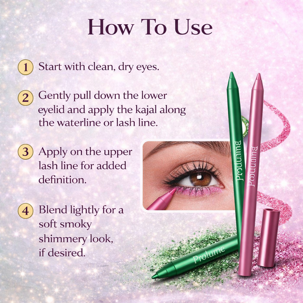 Glitter Kajal Duo