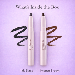 NoirLine Kajal Duo Ink Black + Intense Brown | Pack of 2