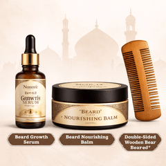 Nooree Beauty Nawab Beard Grooming Kit for Men