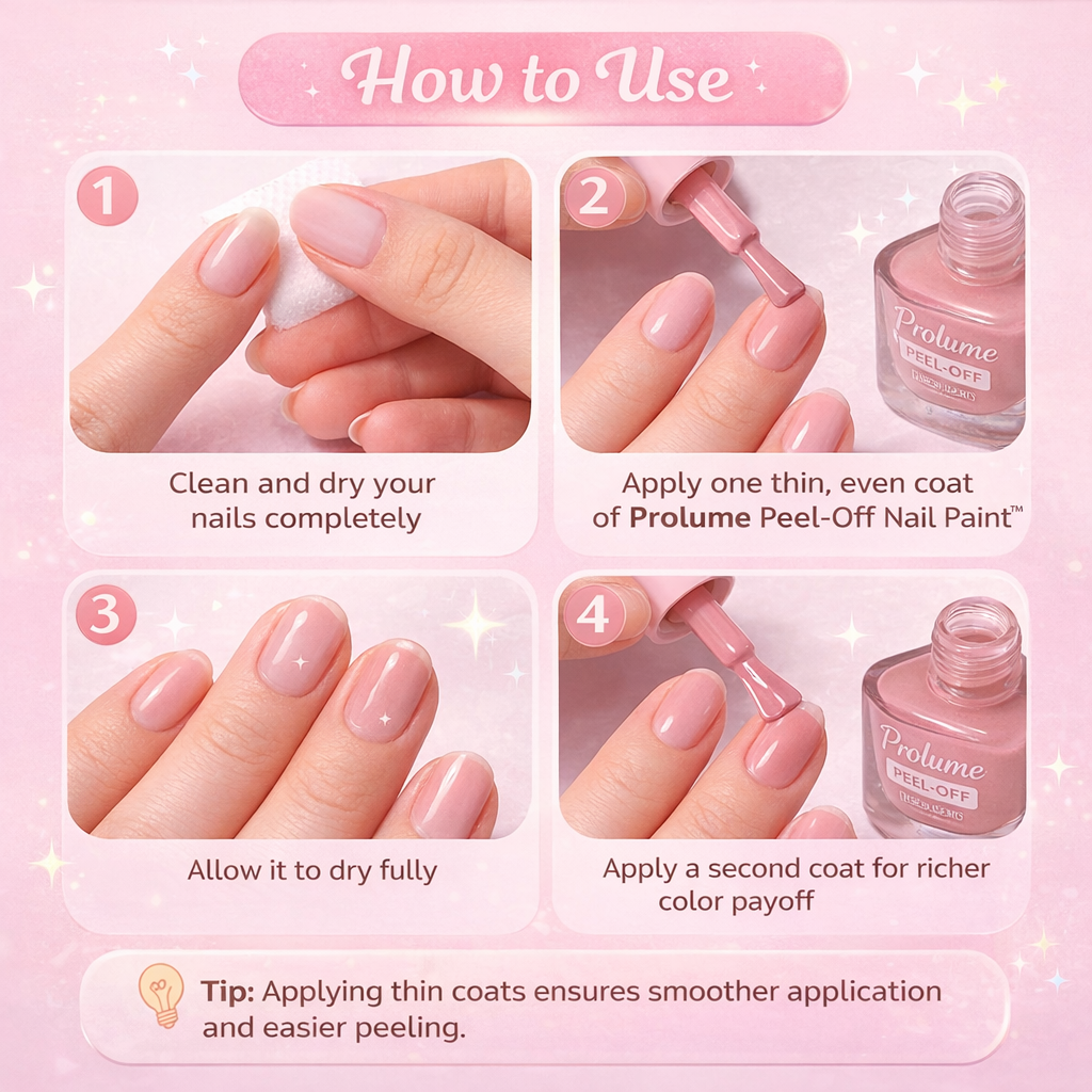 PeelOff Nail Paint – Trio Set
