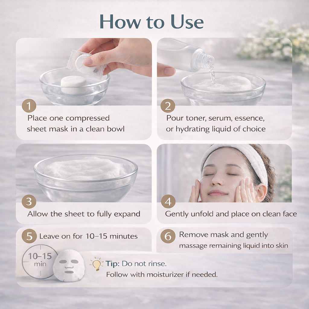 HydroFit Compressed Sheet Mask