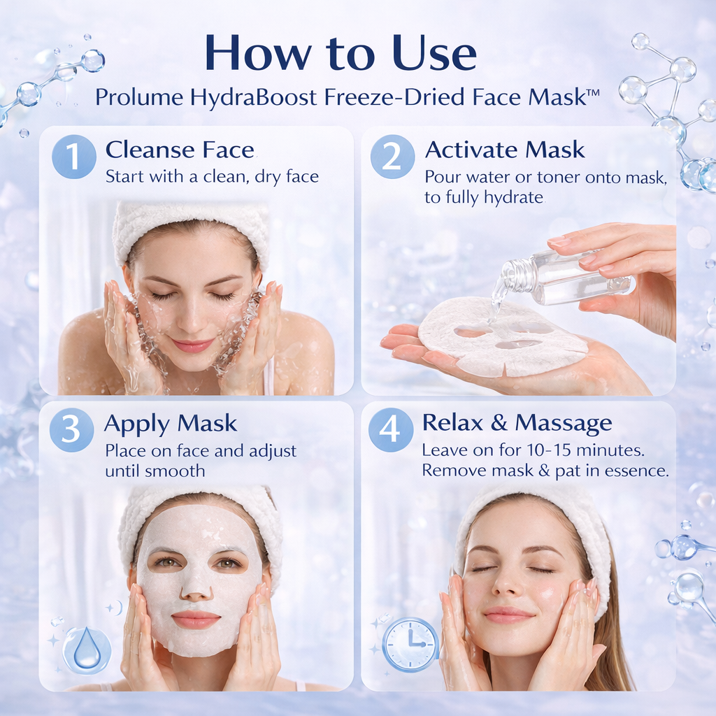 HydraBoost Freeze-Dried Face Mask