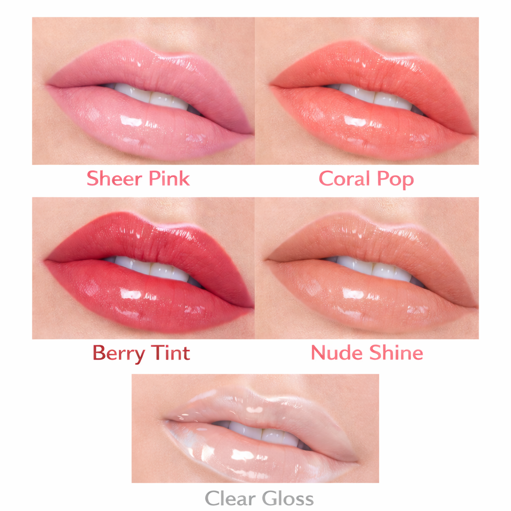 GlossBoss 5-in-1 Juicy Lip Gloss Pen