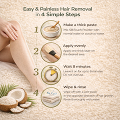 Riceveil SilkTouch Hair Removal Powder