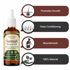 Nooree Sunnah Beard Oil-Pack of 3