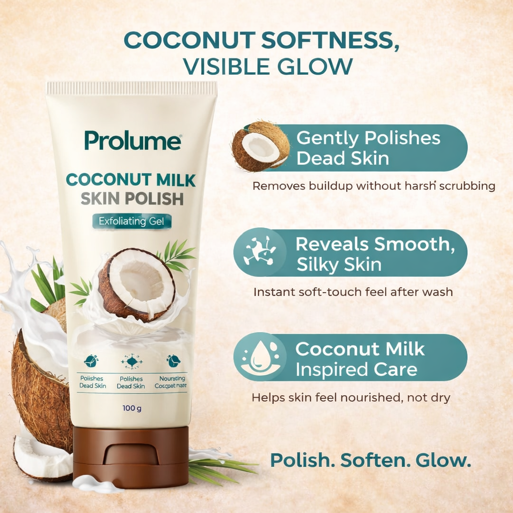 Coconut Milk Skin Polish Exfoliating Gel