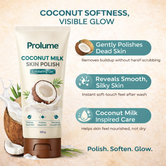 Coconut Milk Skin Polish Exfoliating Gel