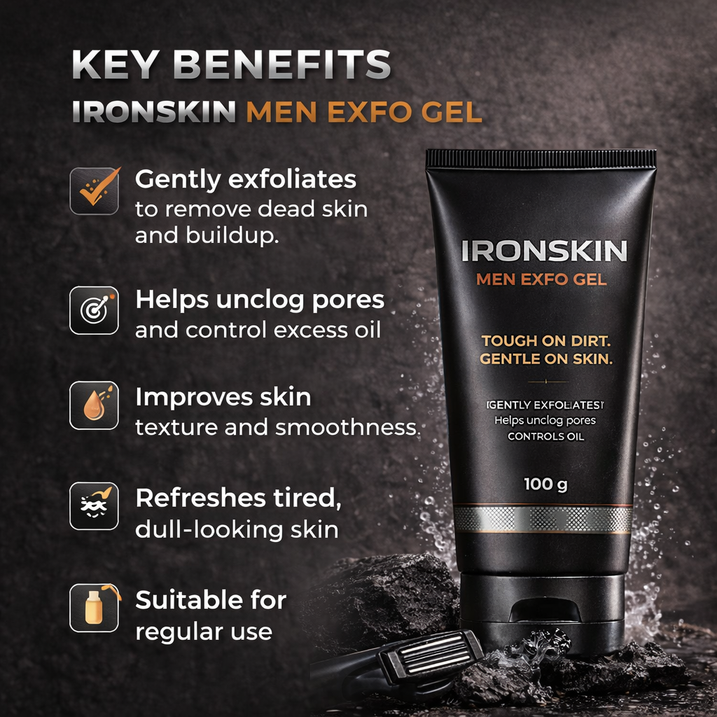 IronSkin Men Exfoliating Gel